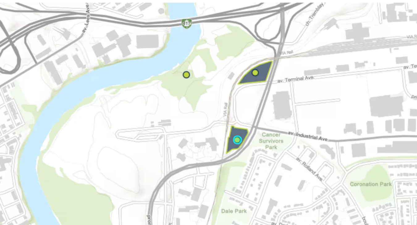 7 federal lots in Ottawa