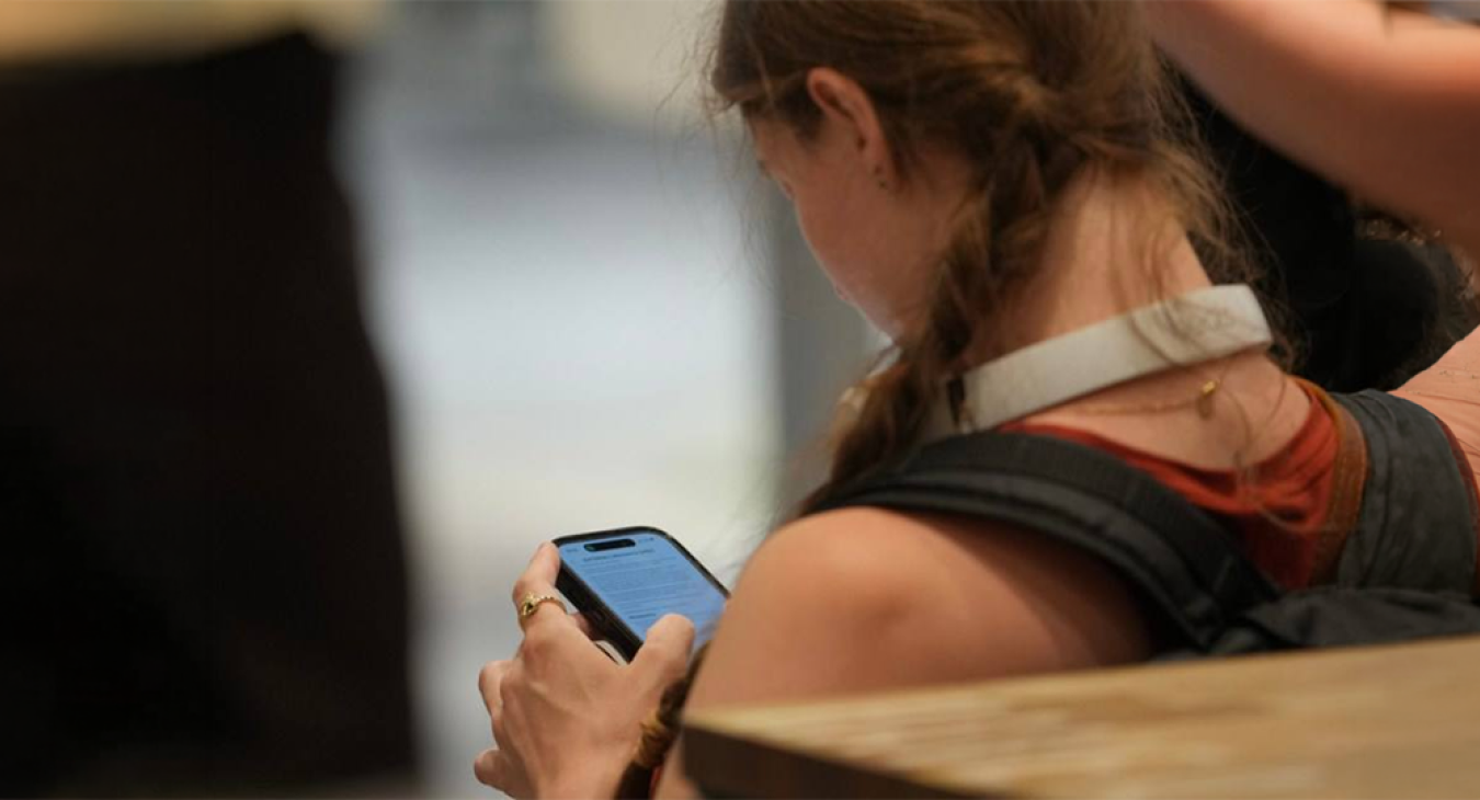 Girl with Phone