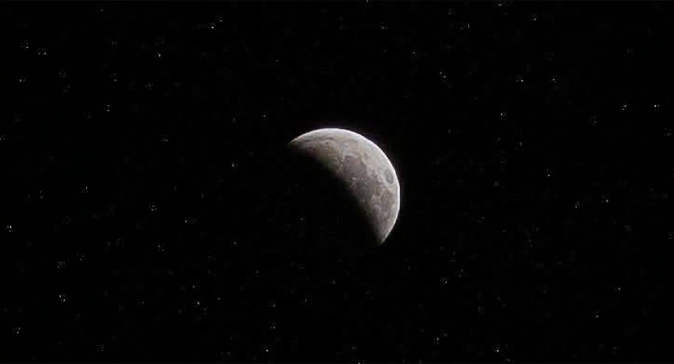 Moon eclipse.