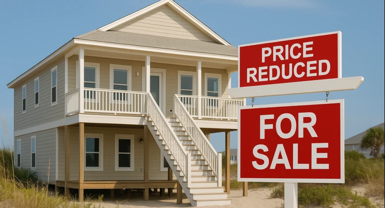 vacation home values ​​have fallen
